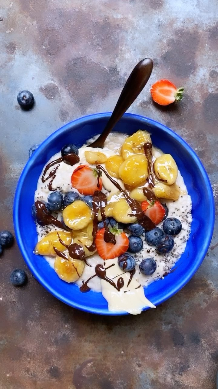 Cashew Butter and Banana Porridge