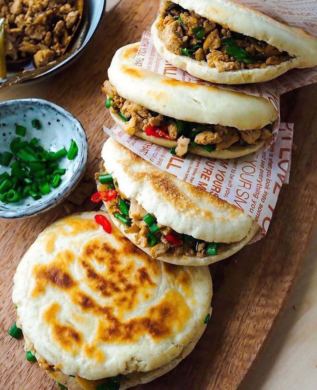 Rou Jia Mo Chinese Tofu Burger