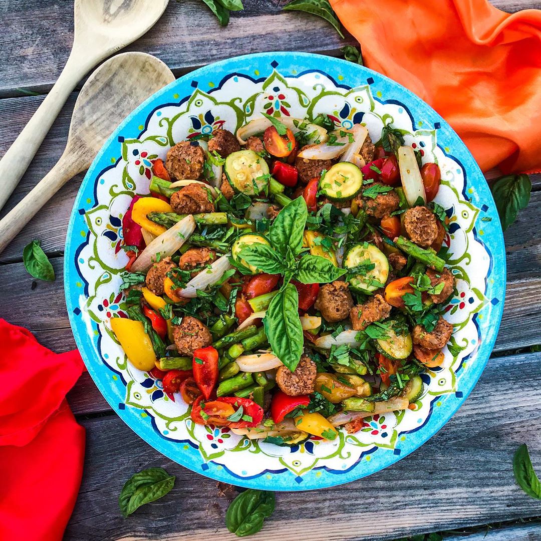 Easy Grilled Vegetable and Sausage Dinner