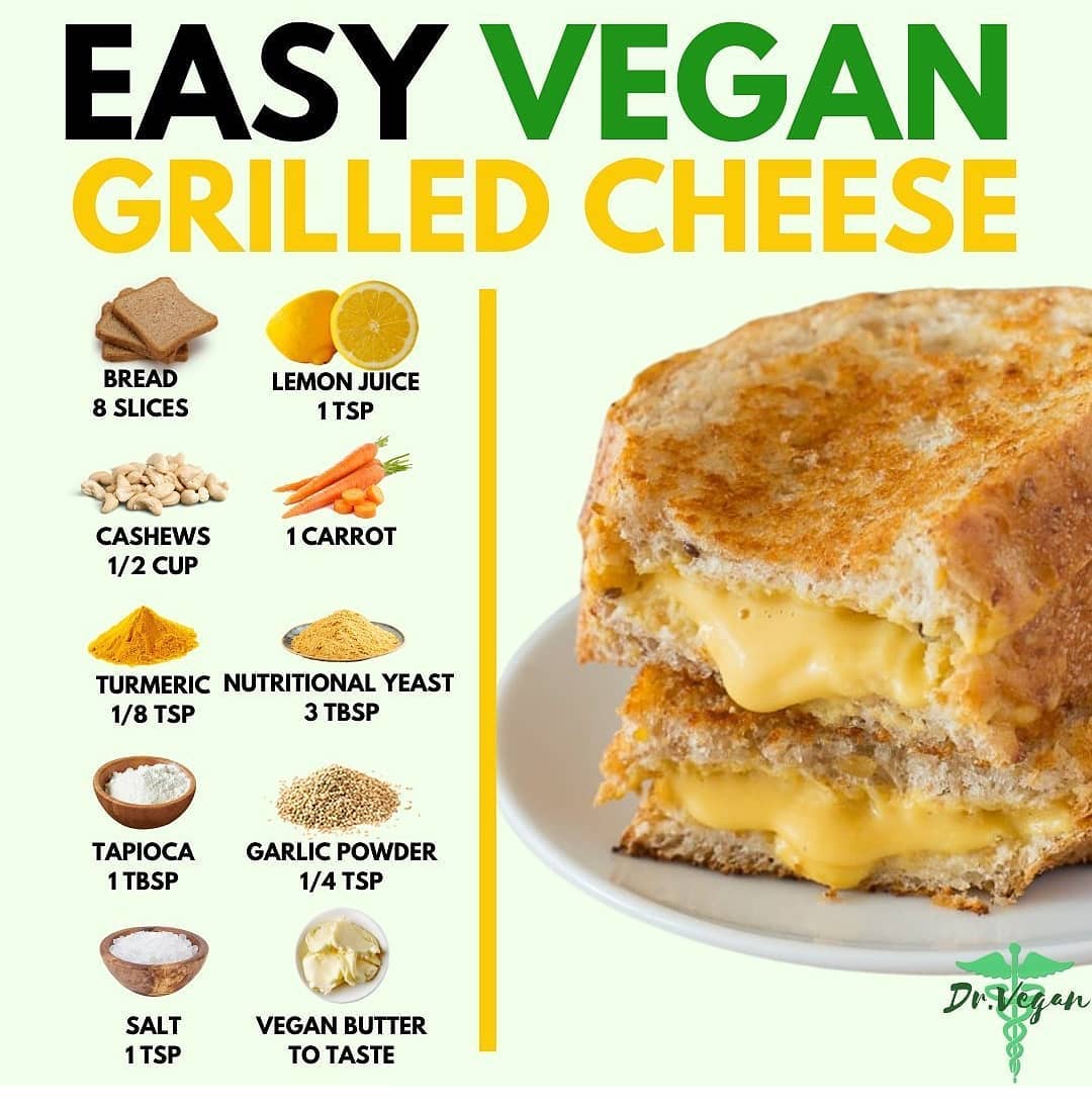 Homemade Vegan Grilled Cheese Sandwich