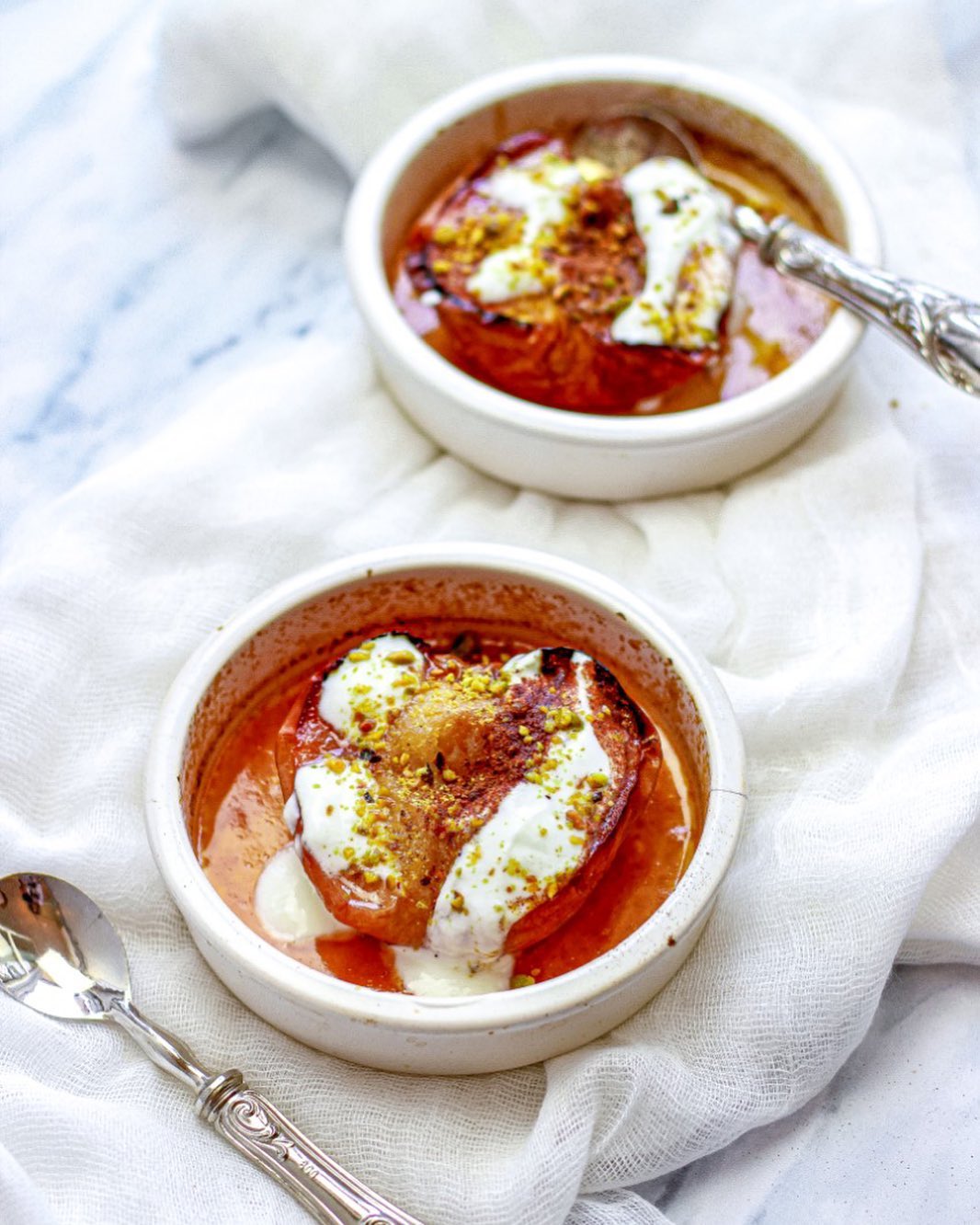Baked Apple with Maple Syrup