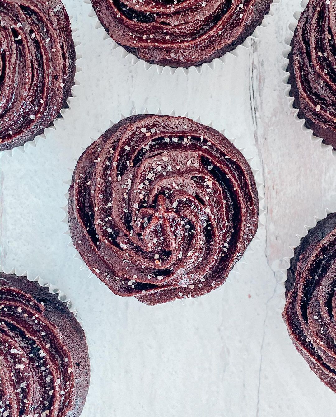 Vegan Keto Chocolate Orange Cupcakes