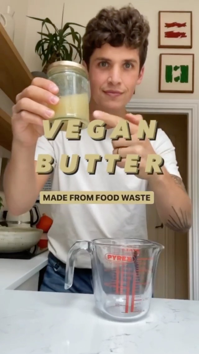 Vegan Butter Made from Chickpea Water