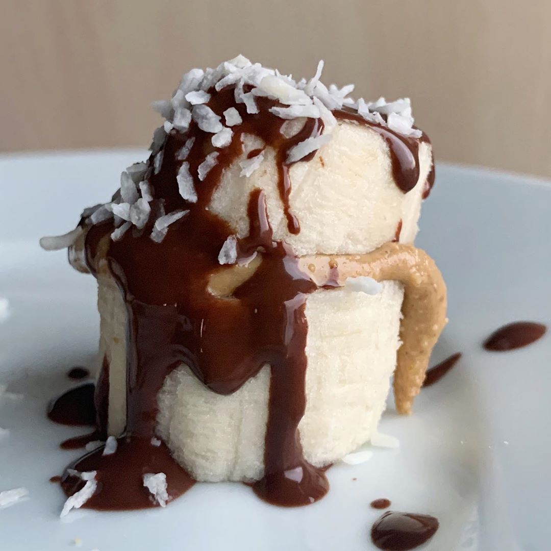 Elvis Style Banana Peanut Butter Bites