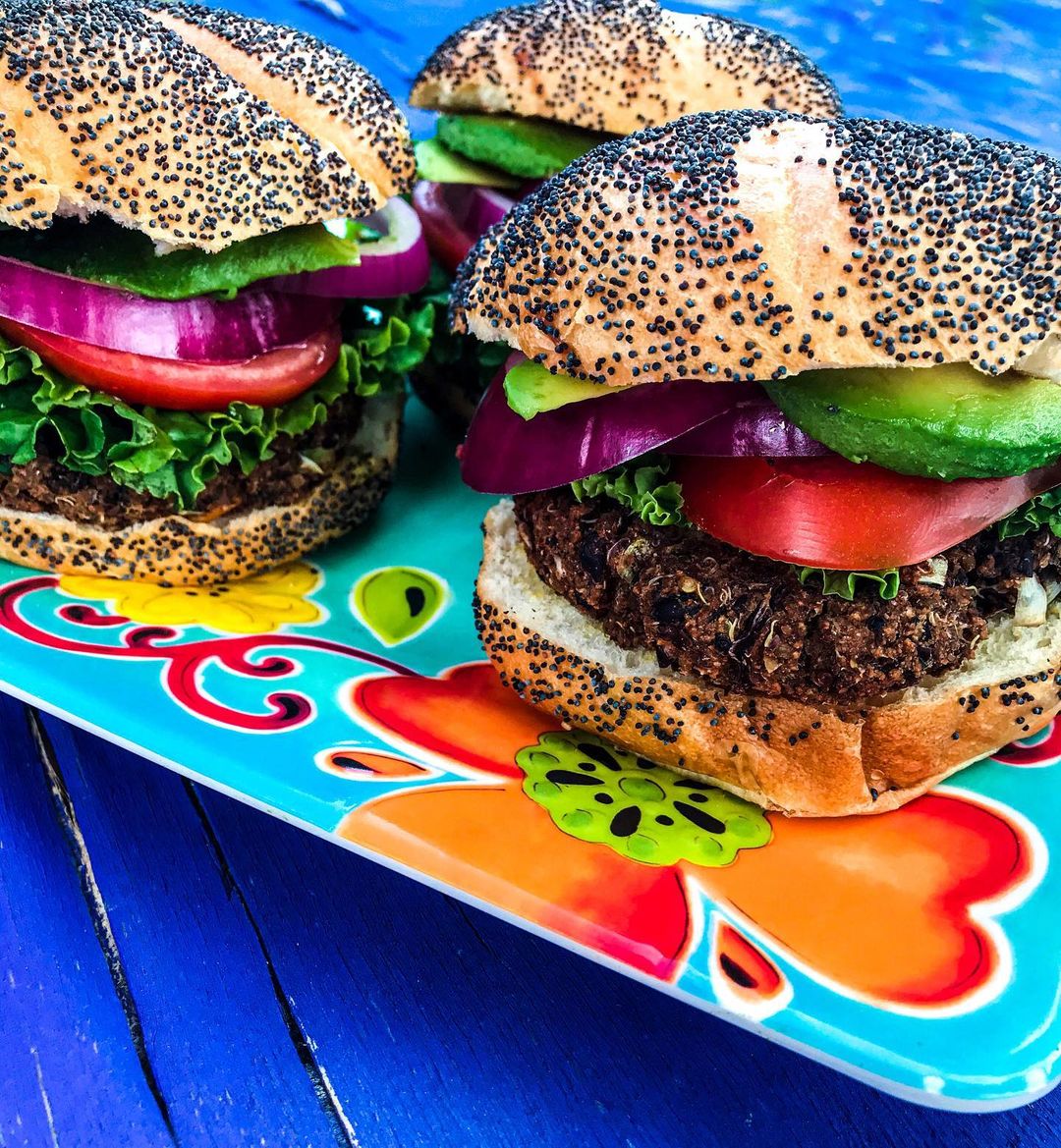 Black Bean and Quinoa Burgers