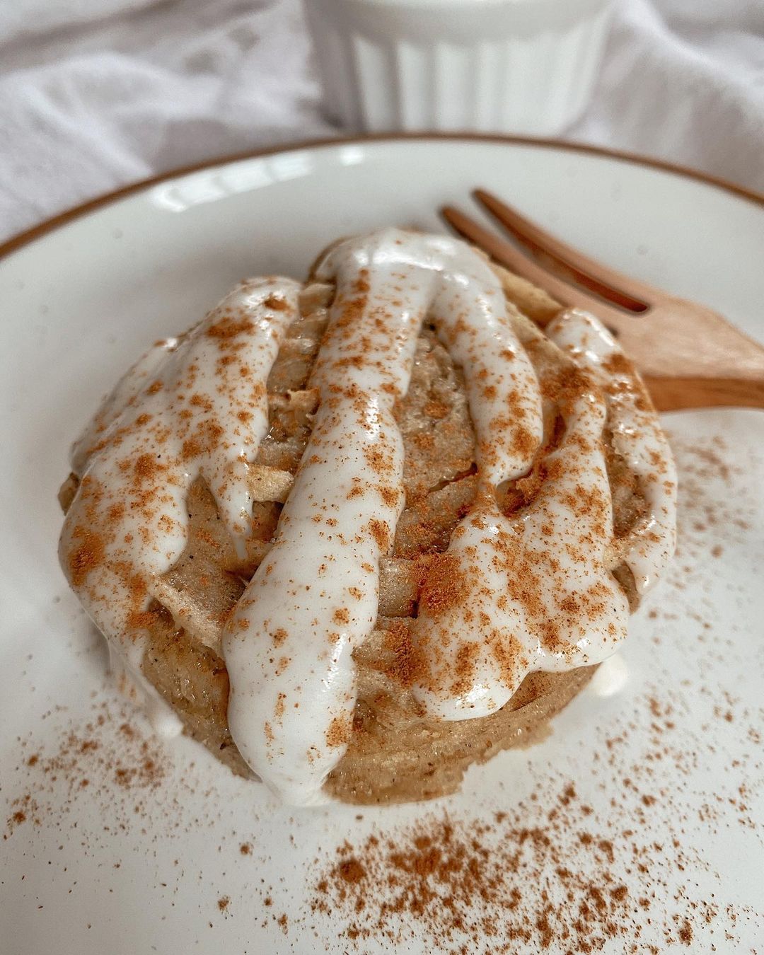 Chai Cinnabon Mug Cake