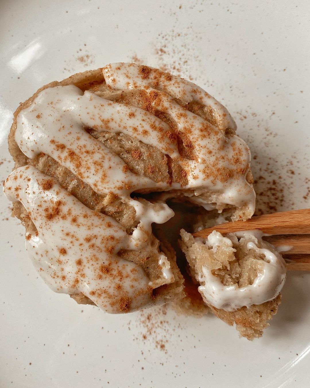 Chai Cinnabon Mug Cake