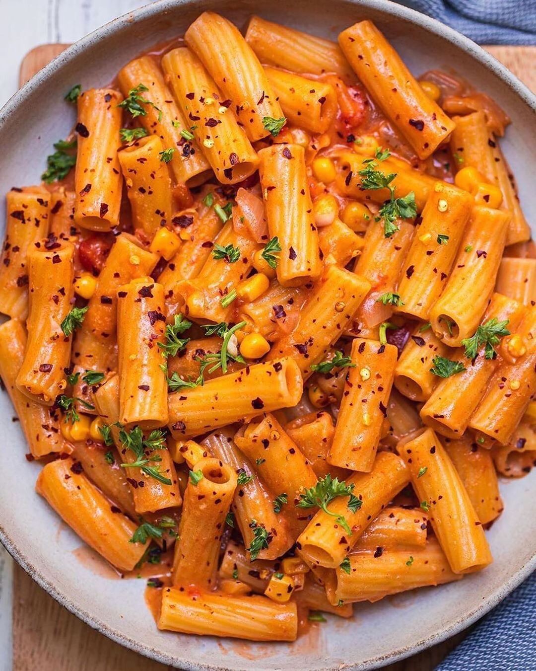 Rigatoni in Tomato Sauce