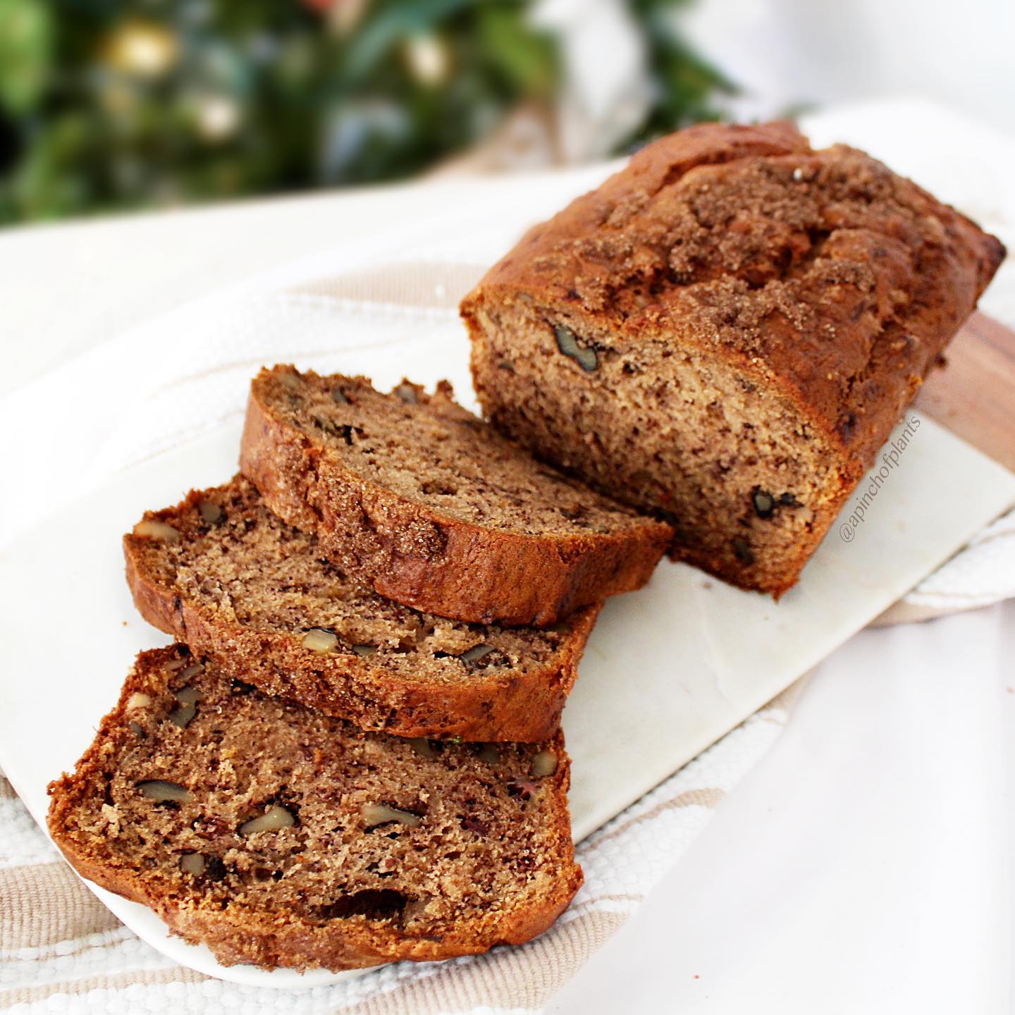 Spiced Walnut Banana Bread