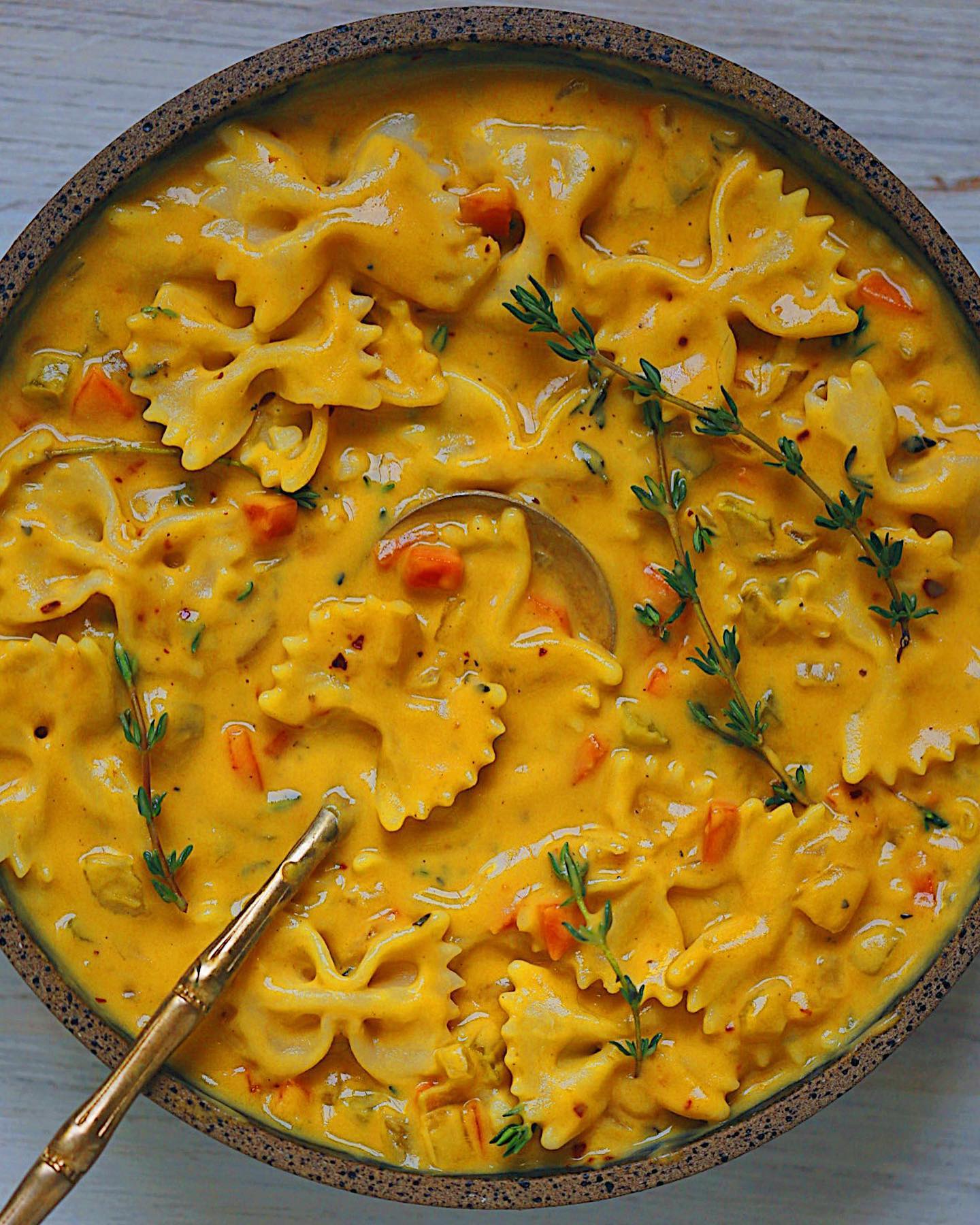 Roasted Butternut Mac and Cheese Chowder