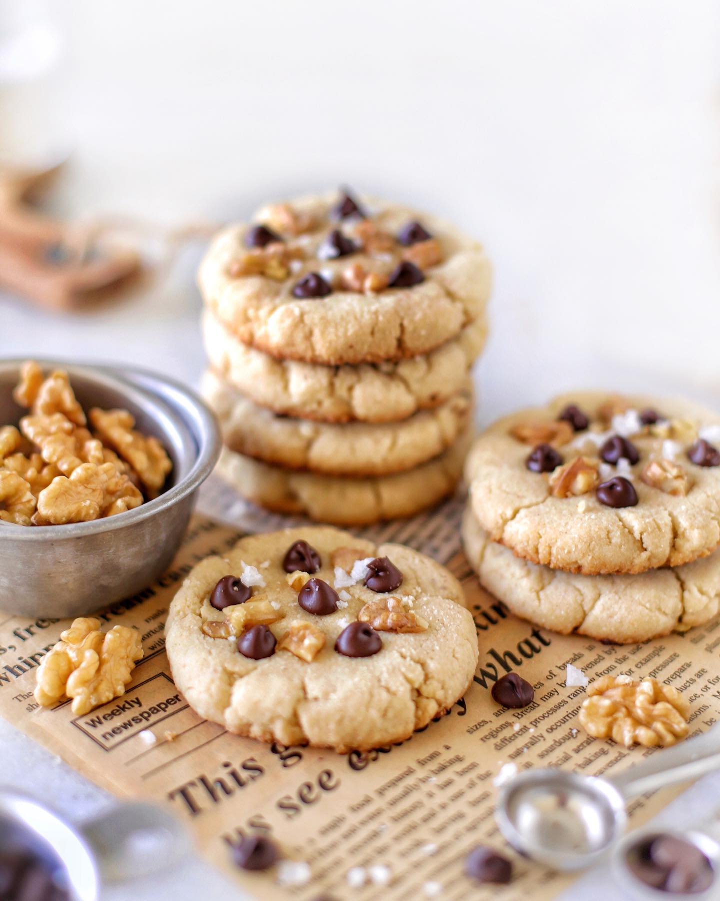 Nutty Chunky Christmas Cookies