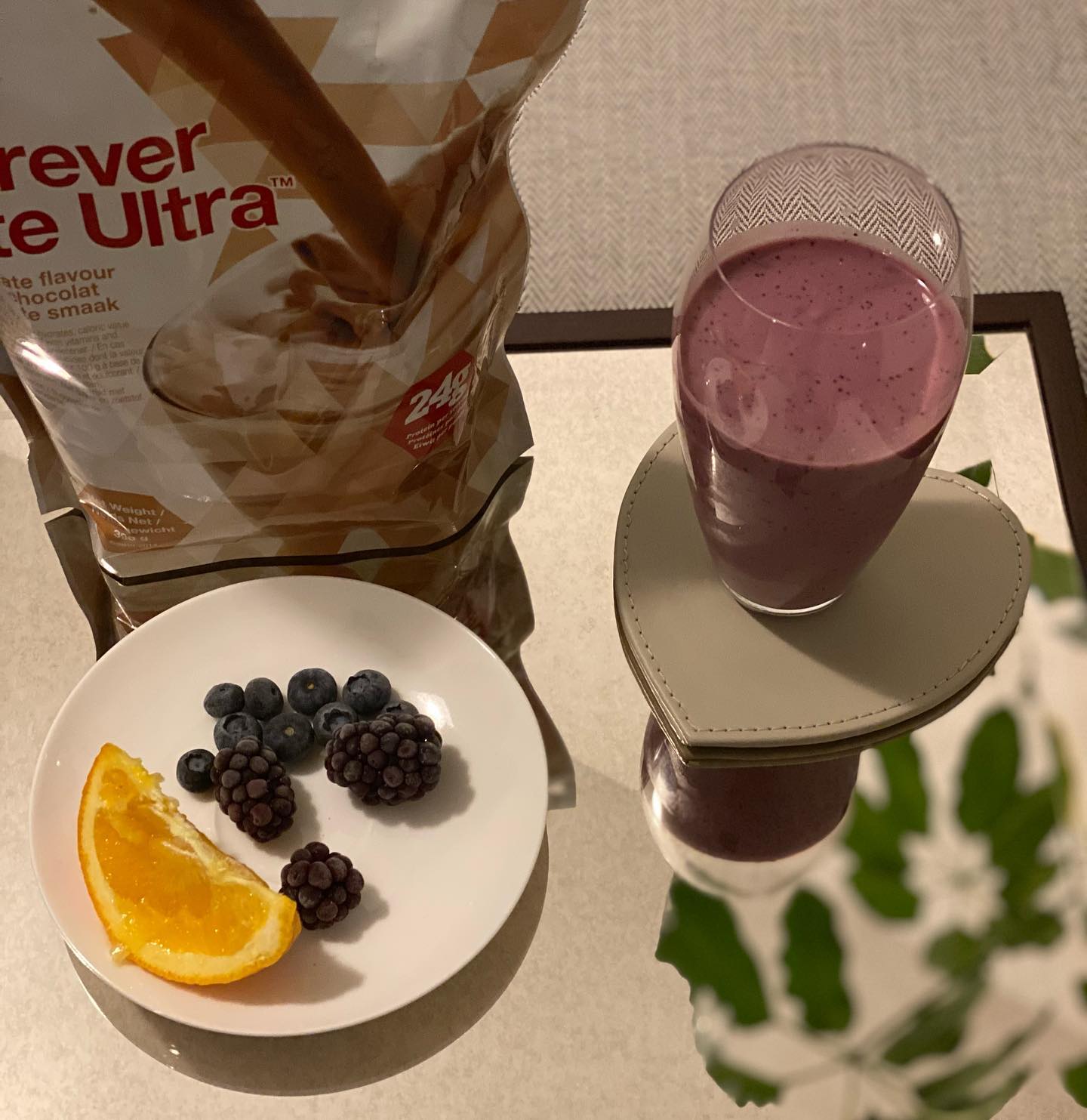 My Chocolate Flavored Vegan Shake