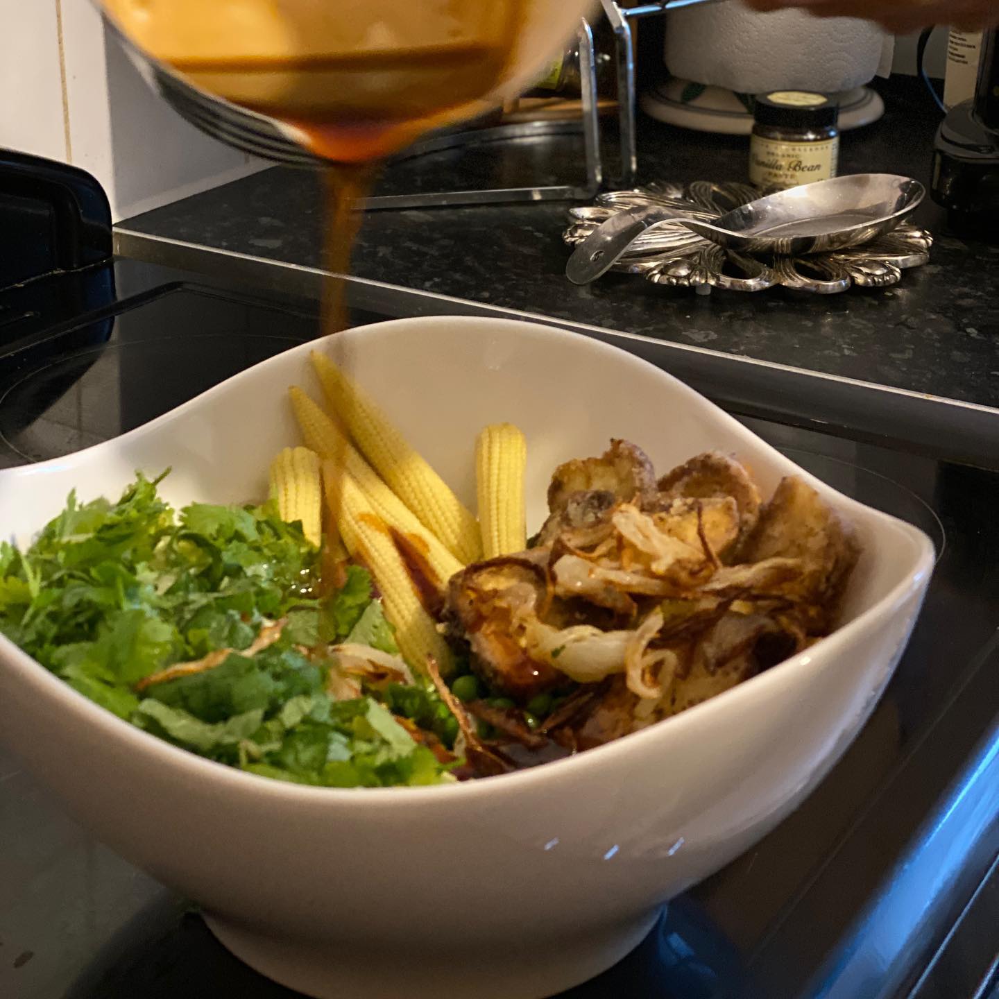 Vegan Ginger Teriyaki Noodle Bowl