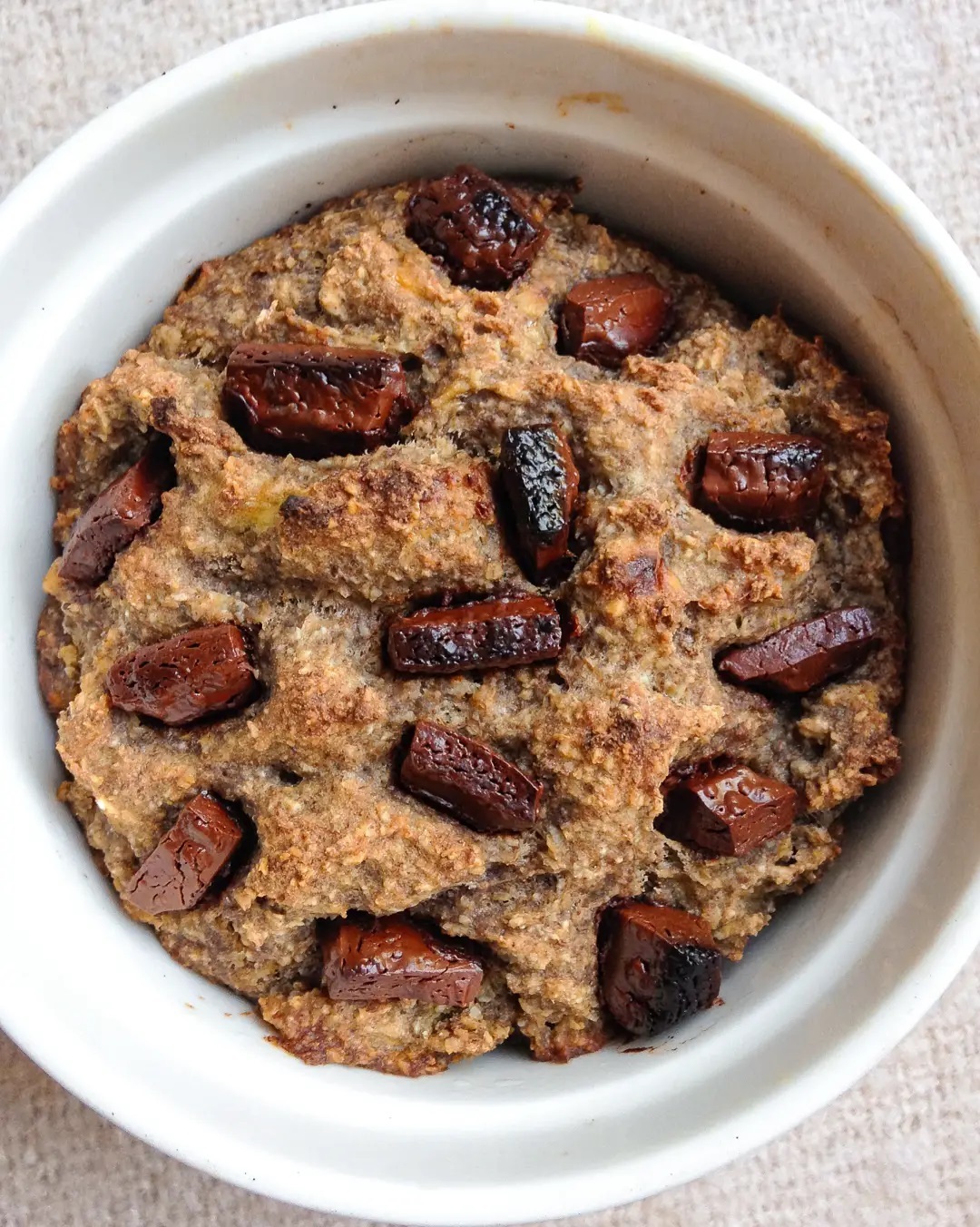 Chocolate Muffin Baked Oatmeal
