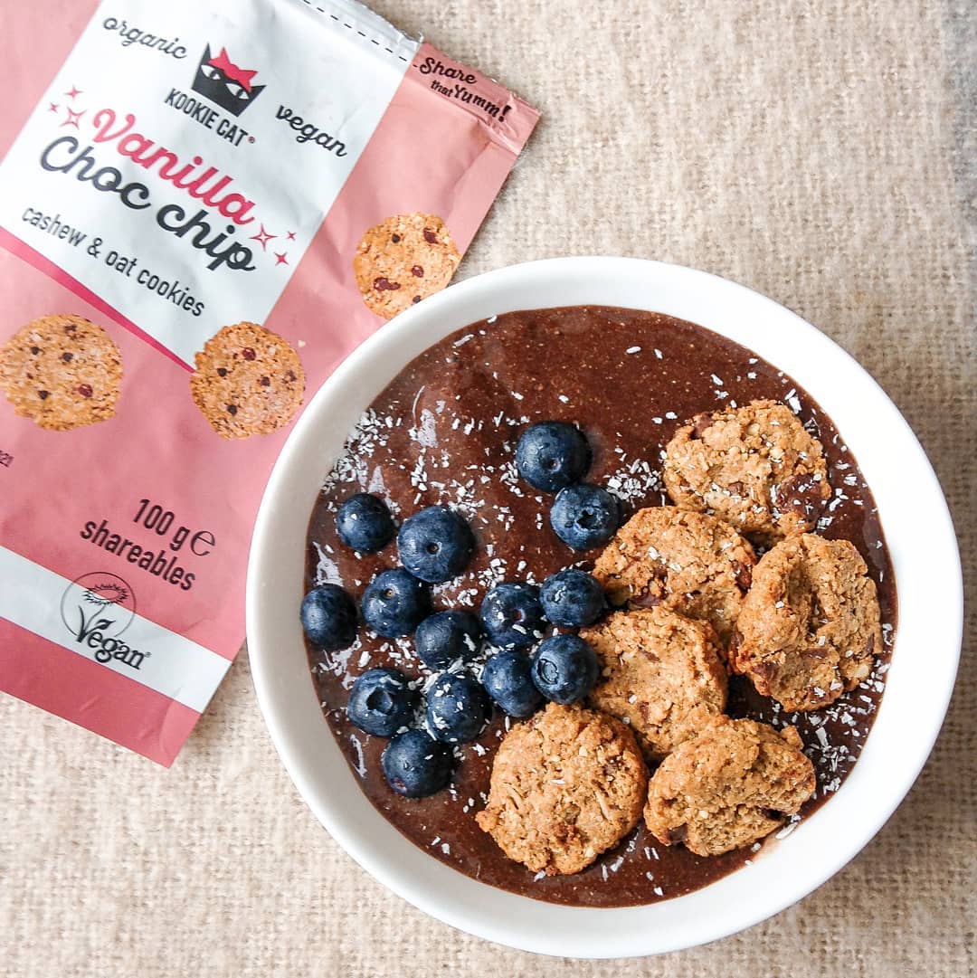 Chocolate & Cookies Chia Pudding Bowl