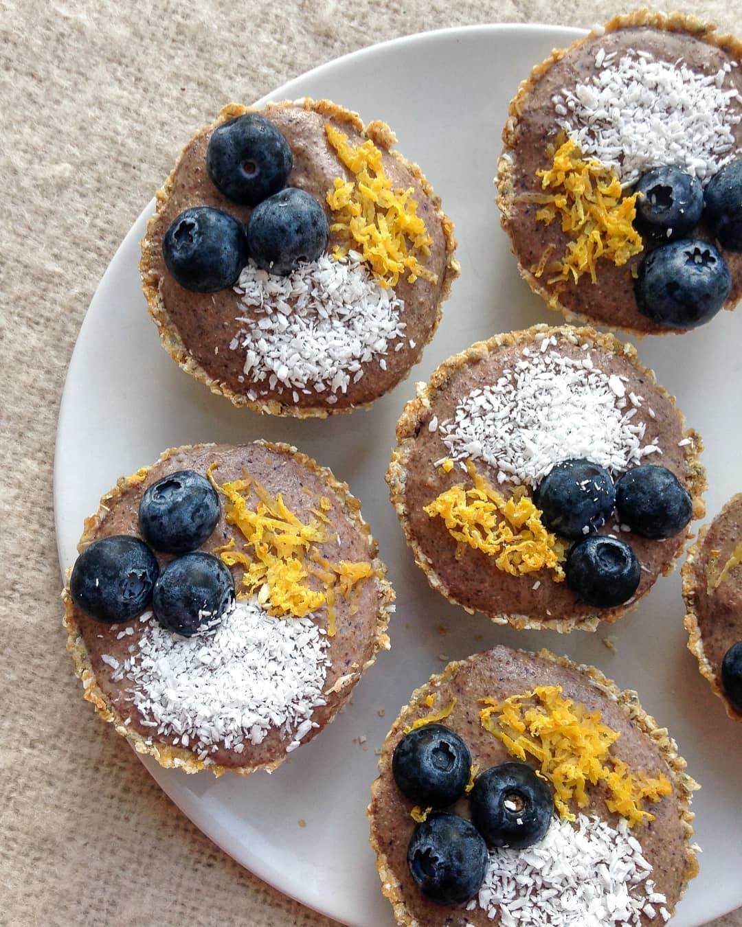 Blueberry, Lemon & Chia Mini Pies