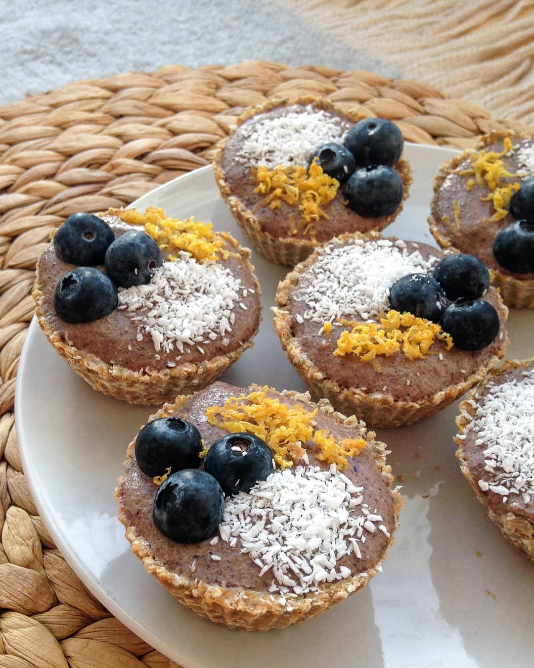 Blueberry, Lemon & Chia Mini Pies