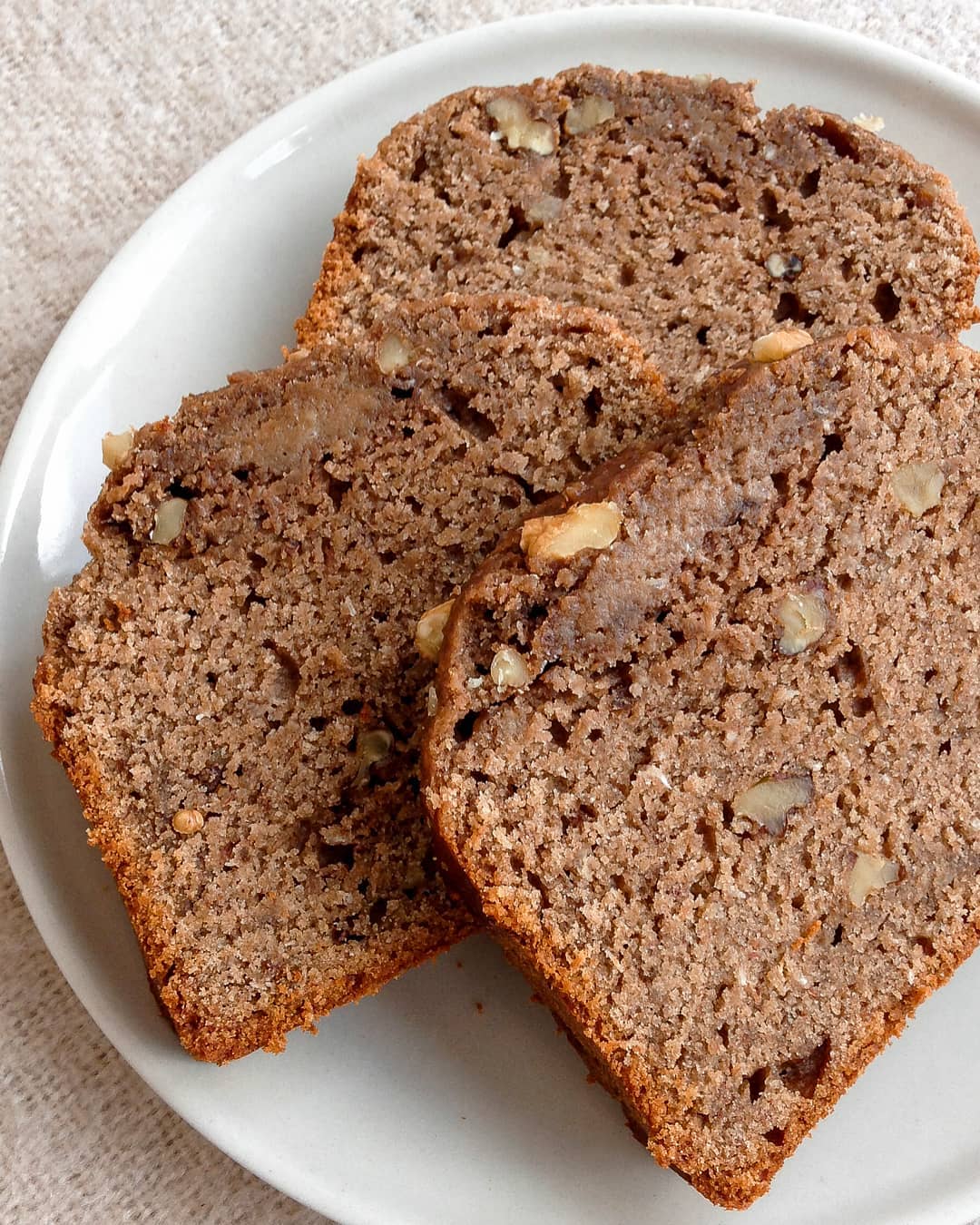 Cinnamon Walnut Banana Bread