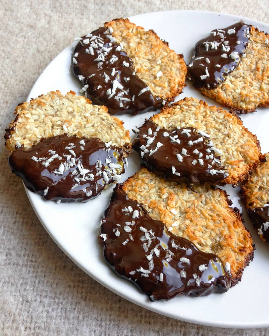 Chocolate & Coconut Cookies