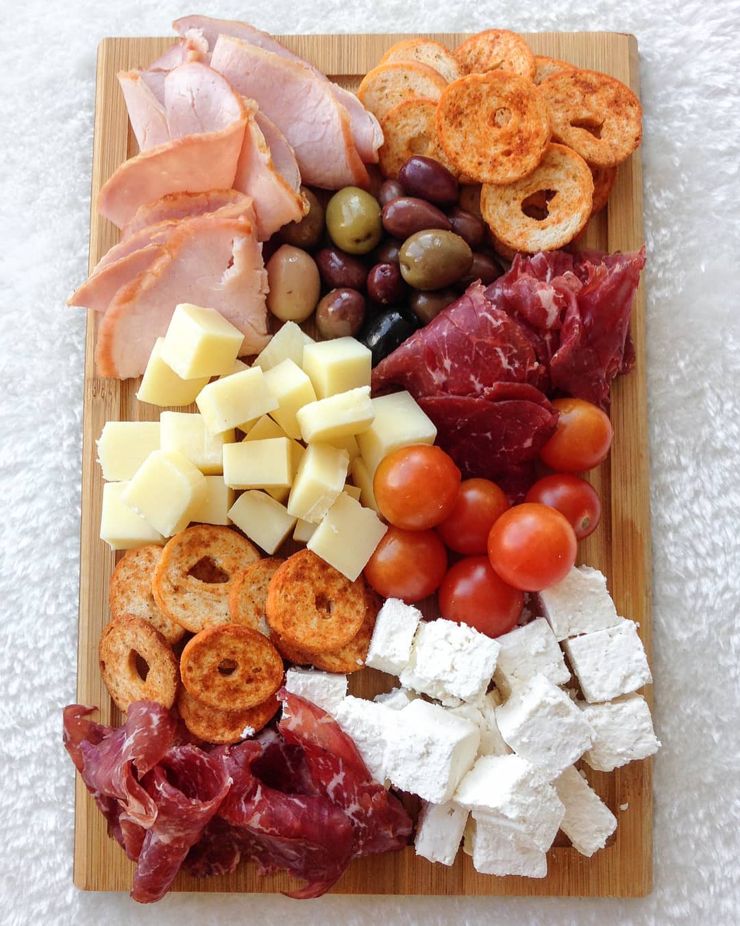Charcuterie Cheese Board Assembly