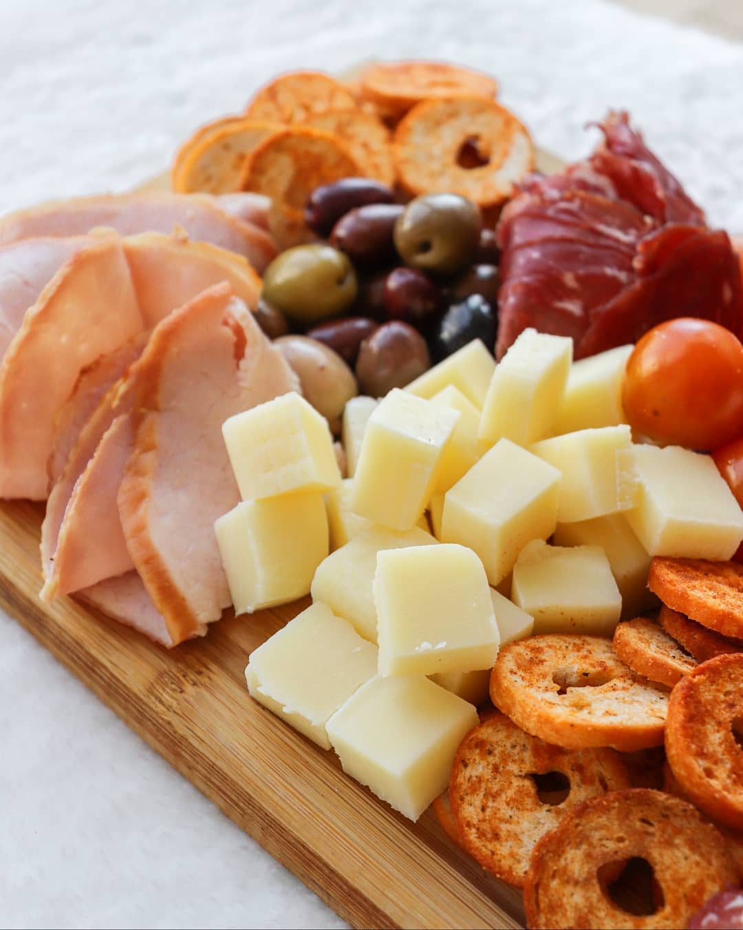 Charcuterie Cheese Board Assembly