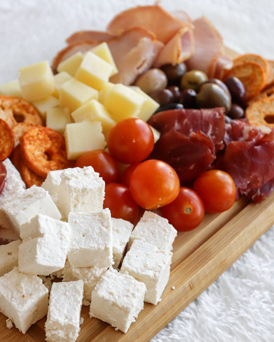 Charcuterie Cheese Board Assembly