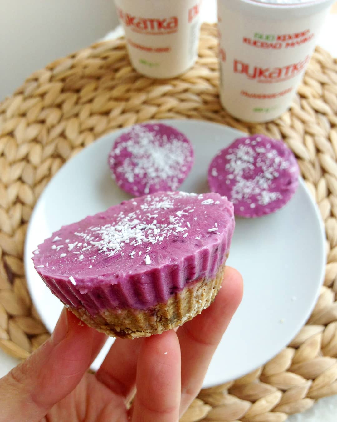 Blueberry Oats Yogurt Cups