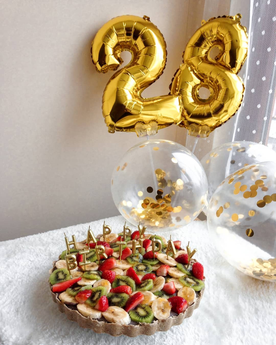 Birthday Fruit Tart Delight 🎂🍓
