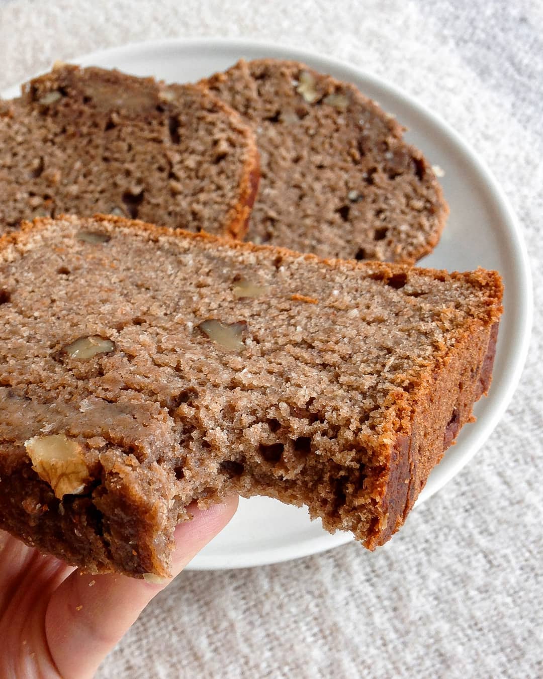 Cinnamon Walnut Banana Bread