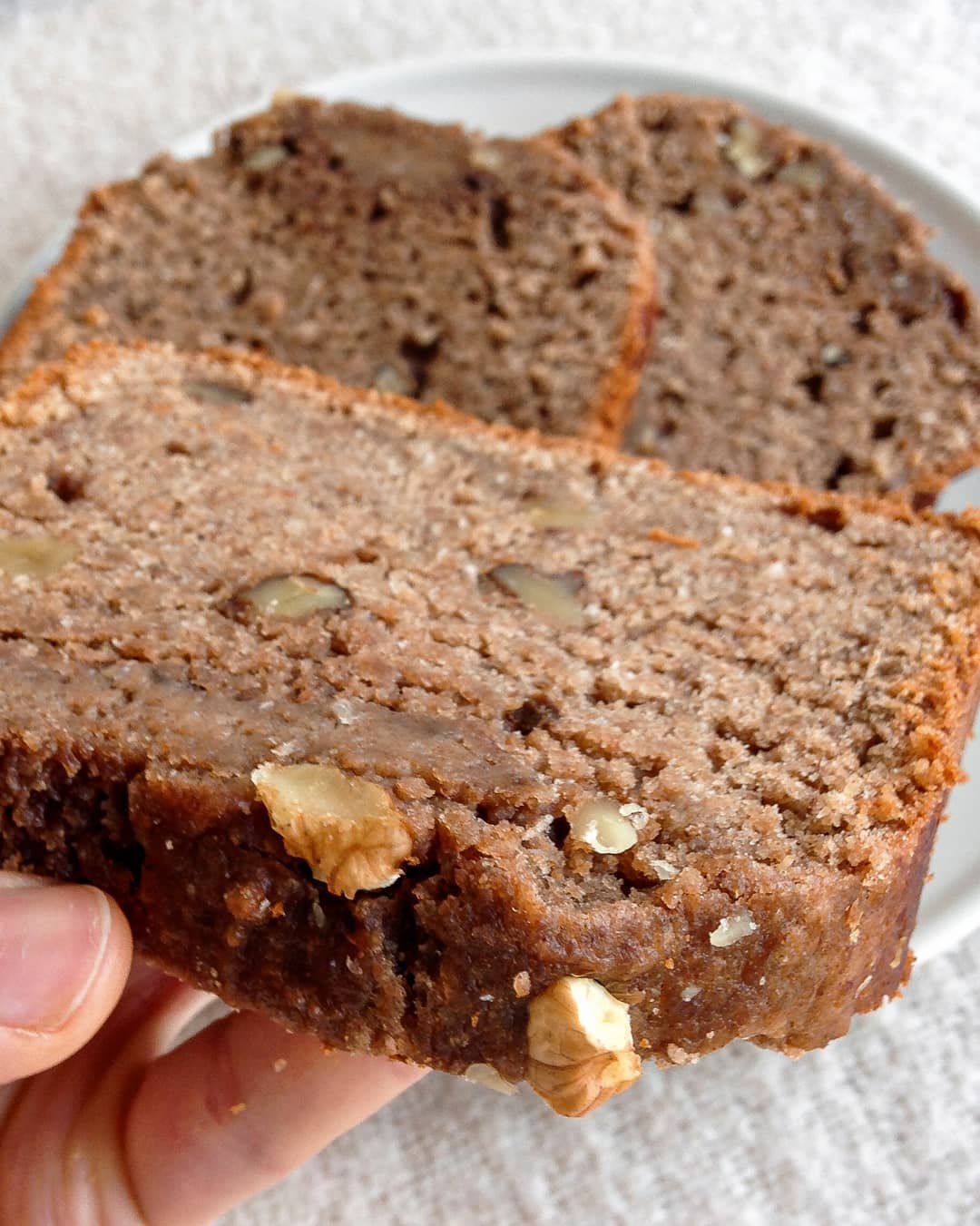 Cinnamon Walnut Banana Bread