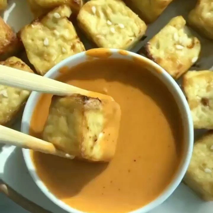 Air Fryer Tofu Bites