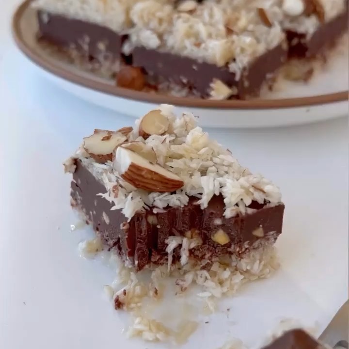 Vegan Almond Joy Bars