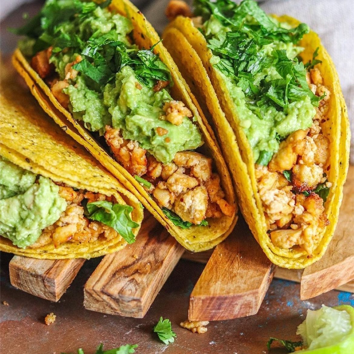 Double Crunch Tofu Tacos