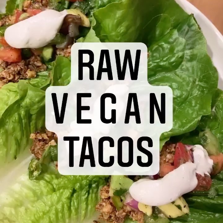 Raw Vegan Tacos