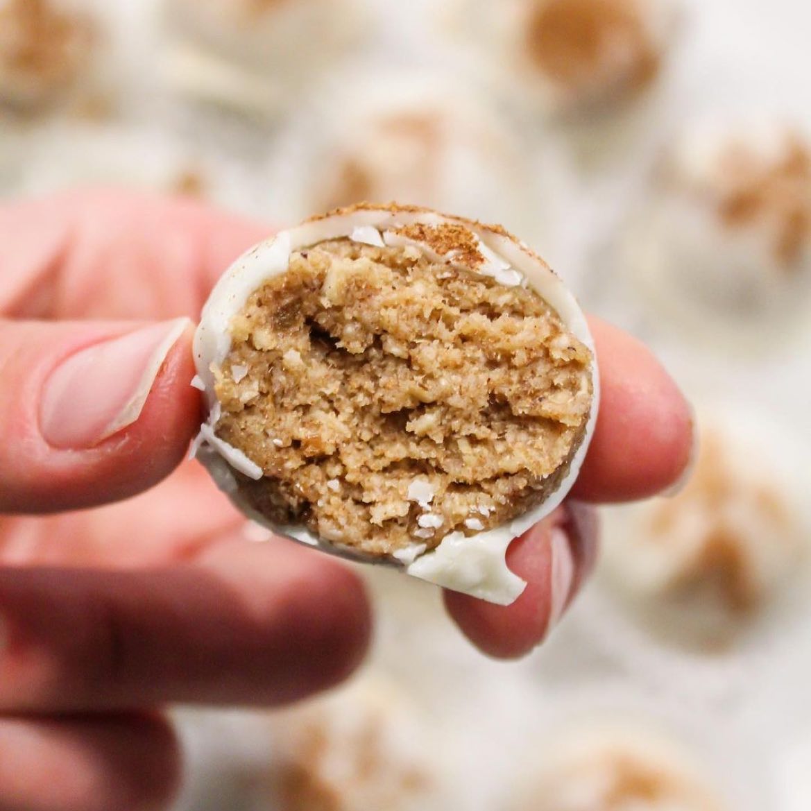 Easy Vegan Gingerbread Truffles