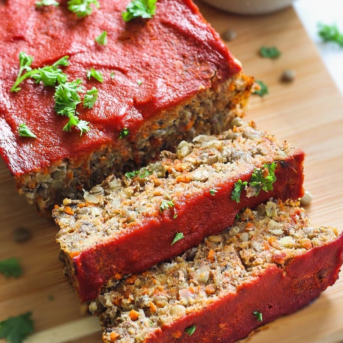 Vegan Lentil Meatloaf