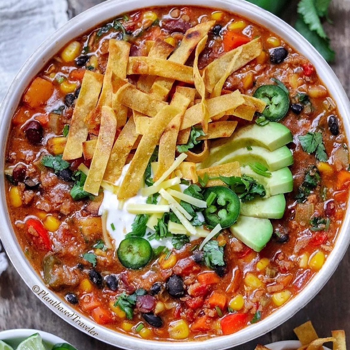 Veggie Tortilla Soup