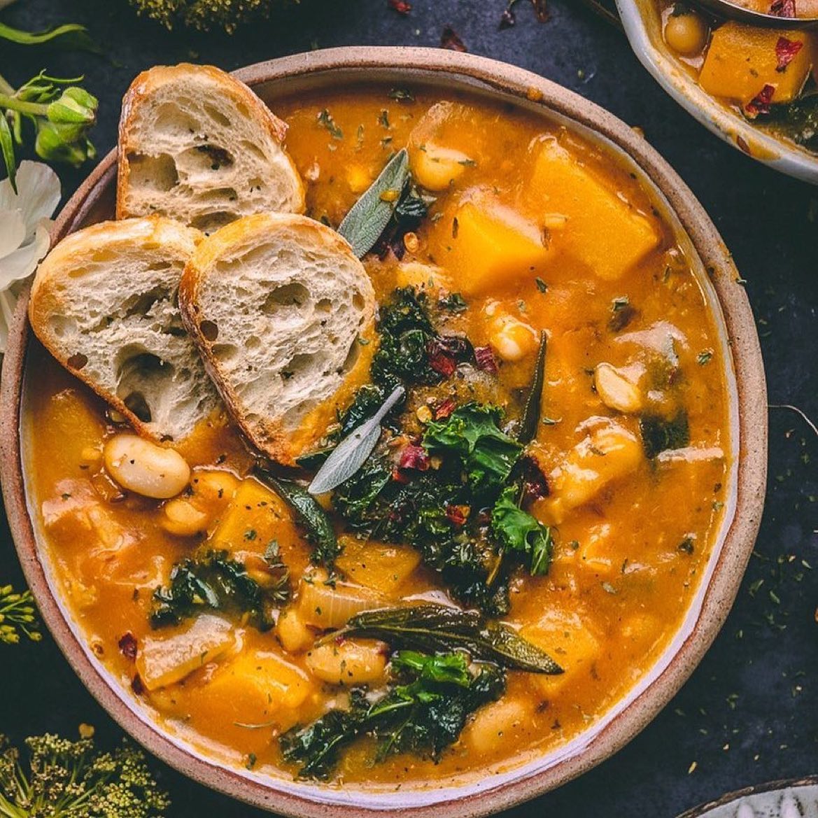 Curried Butternut Squash Soup