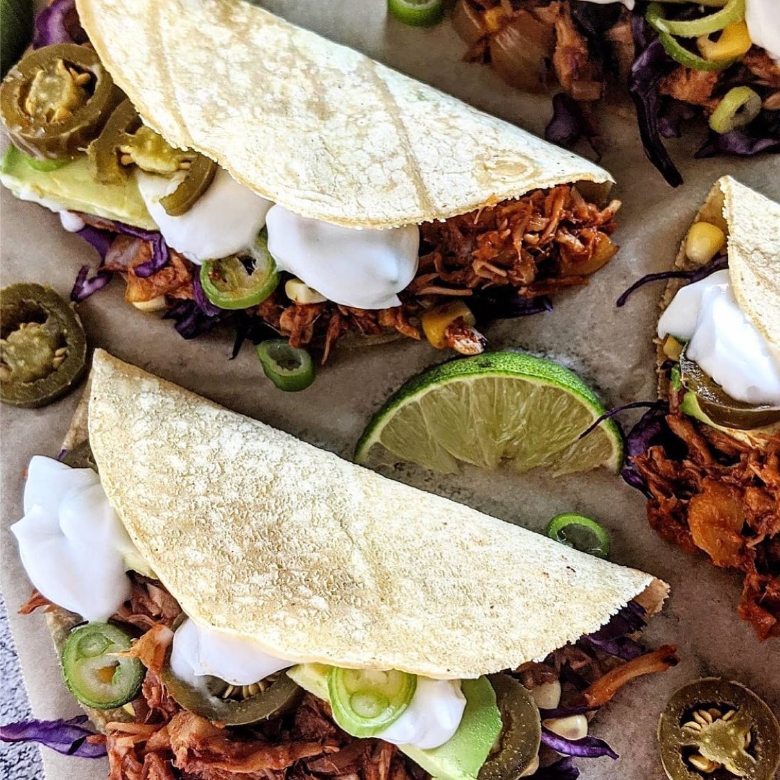 Chipotle Pulled Jackfruit Tacos