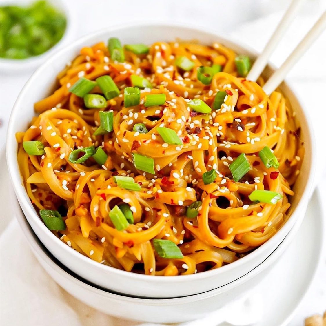 Creamy Spicy Peanut Noodles