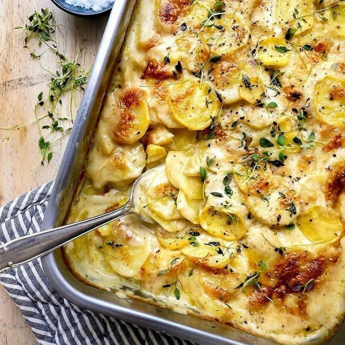 Vegan Scalloped Potato Bake