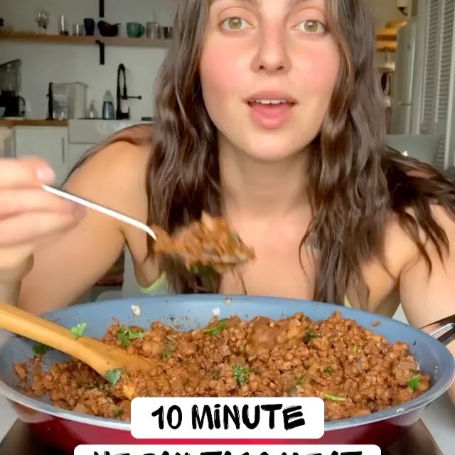 Lentil Walnut Taco Meat