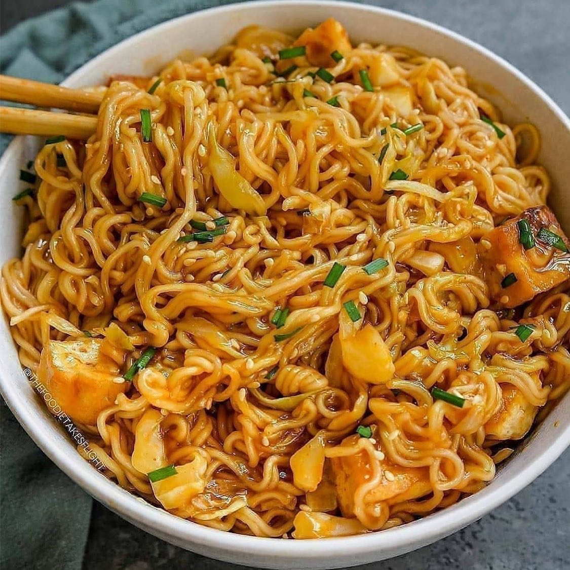 Sweet Spicy and Saucy Noodles