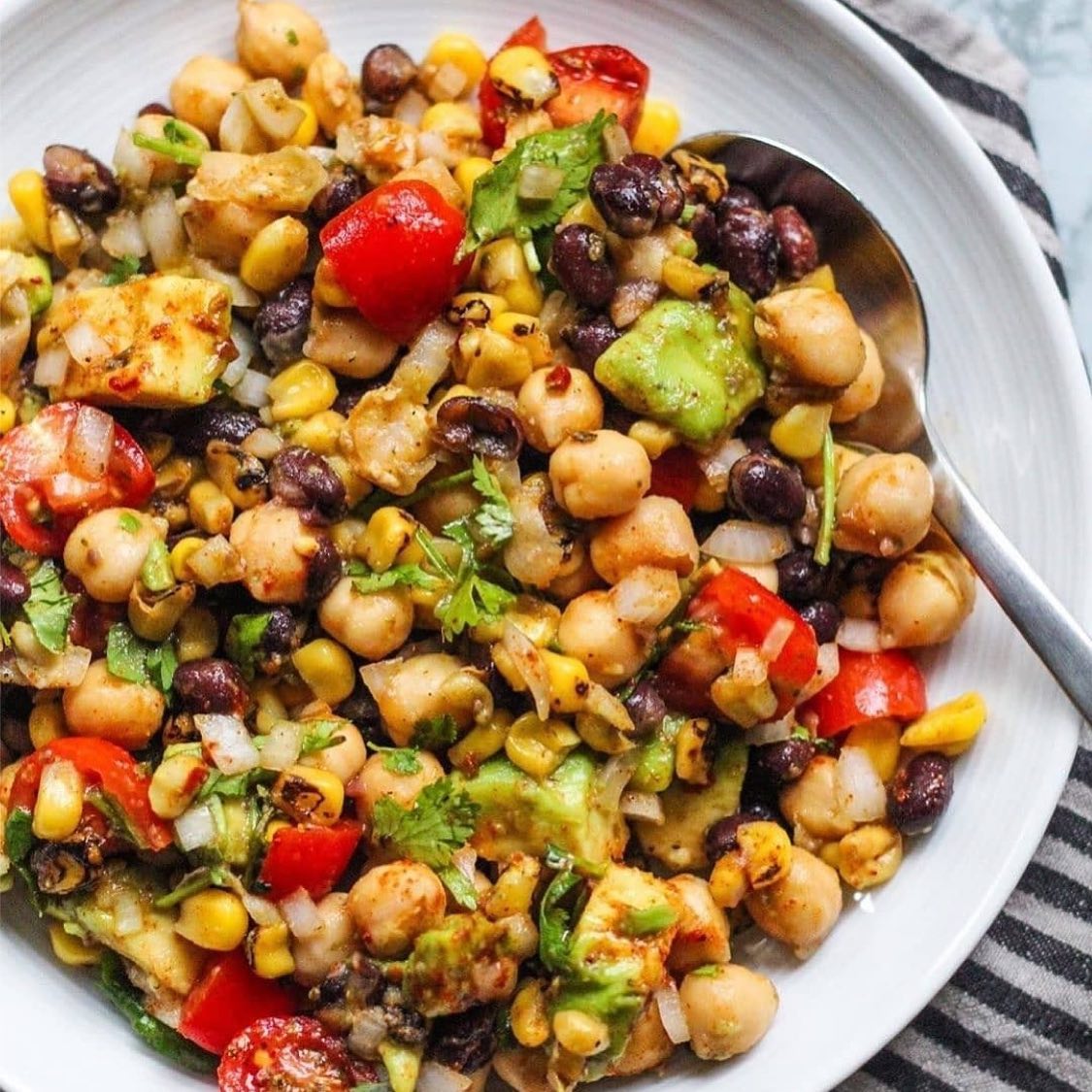 Chili Lime Bean Salad