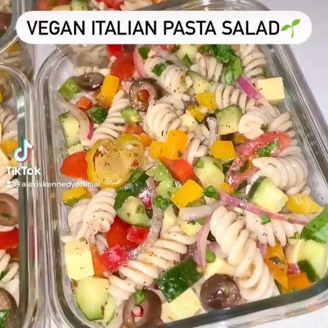 Vegan Italian Pasta Salad