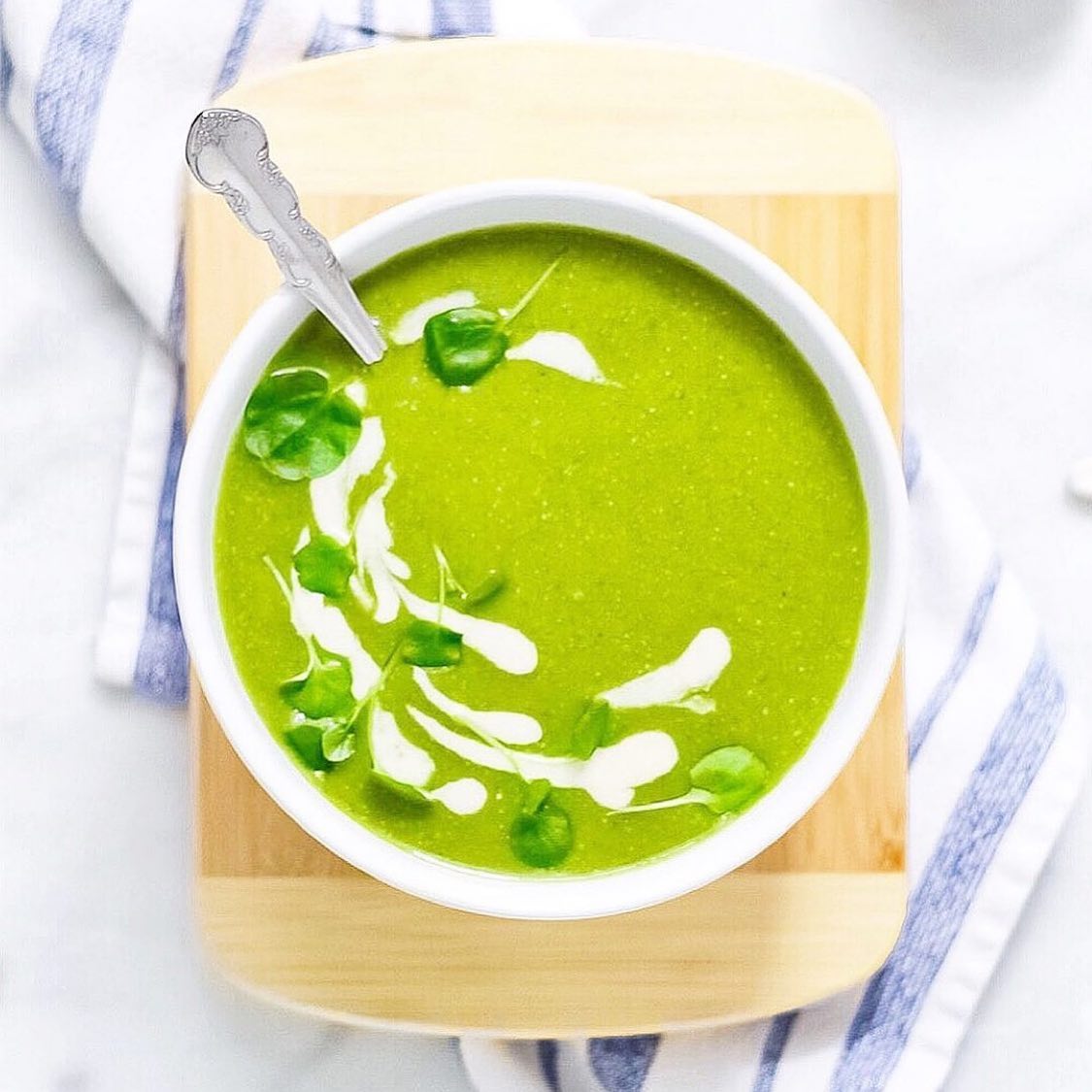 Spinach White Bean Soup
