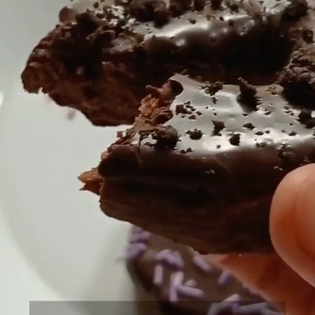 Vegan Chocolate Tofu Donuts