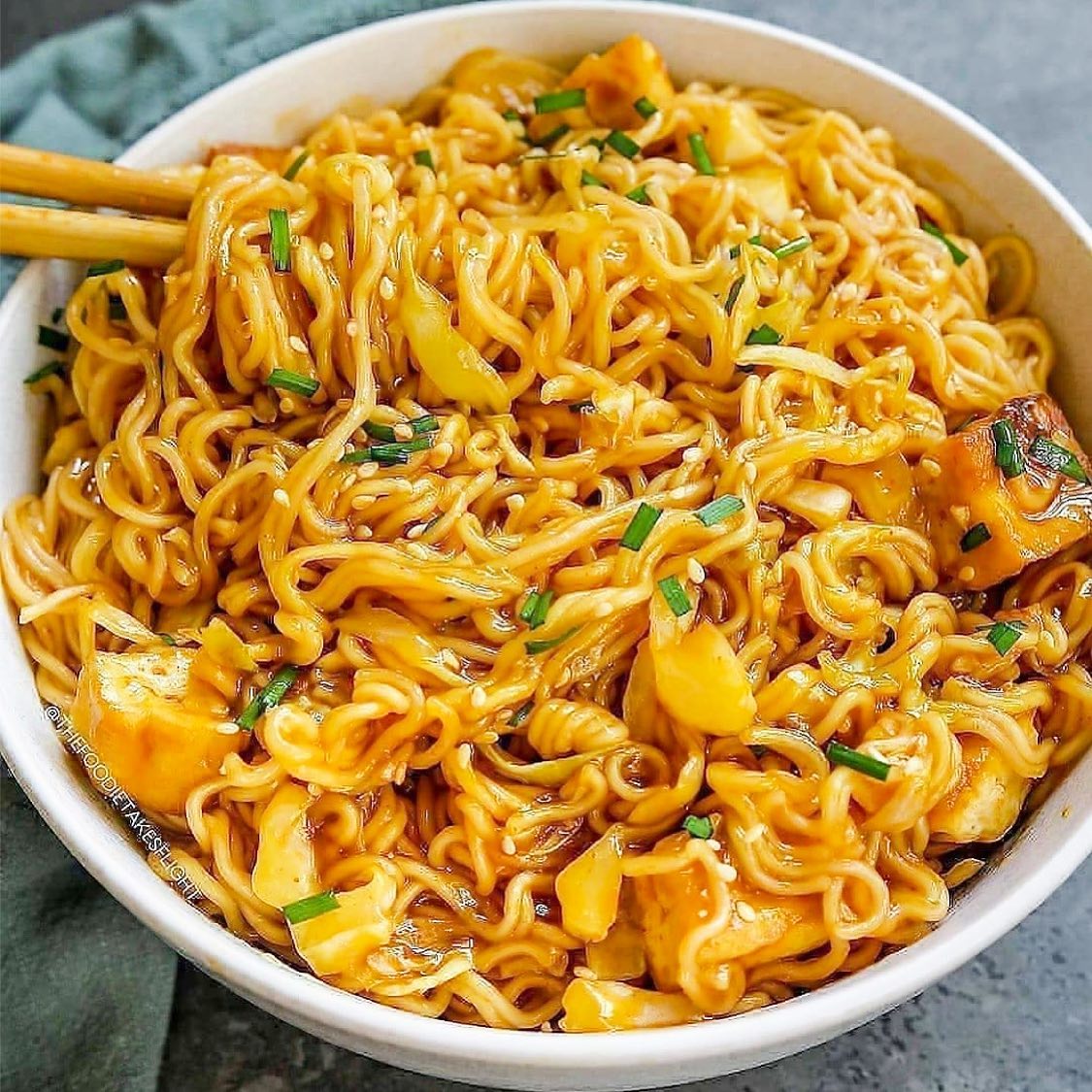 Sweet Spicy Saucy Noodles