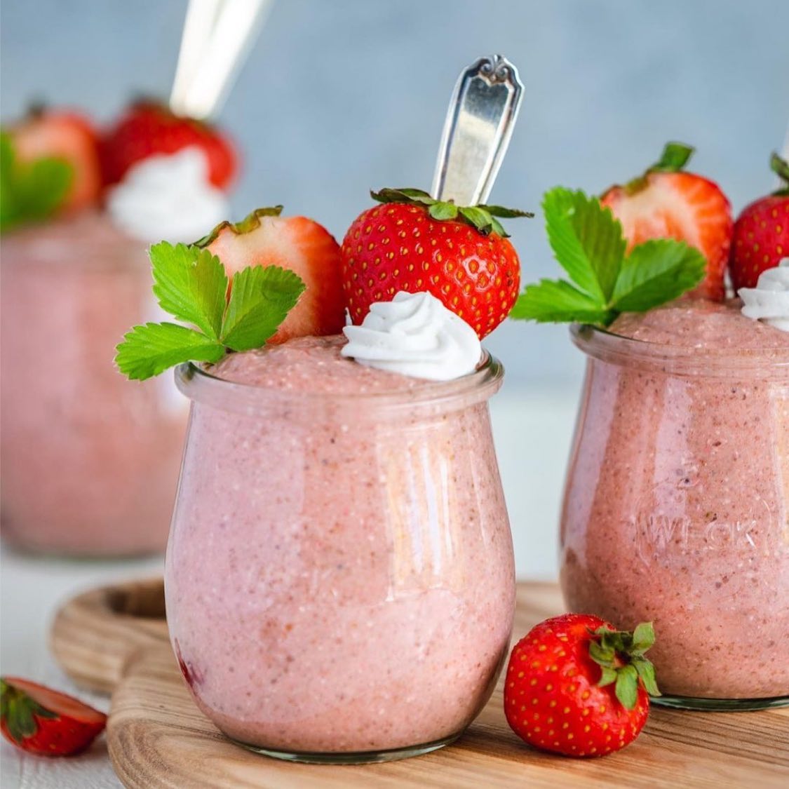 Strawberry Shortcake Smoothie Bowl