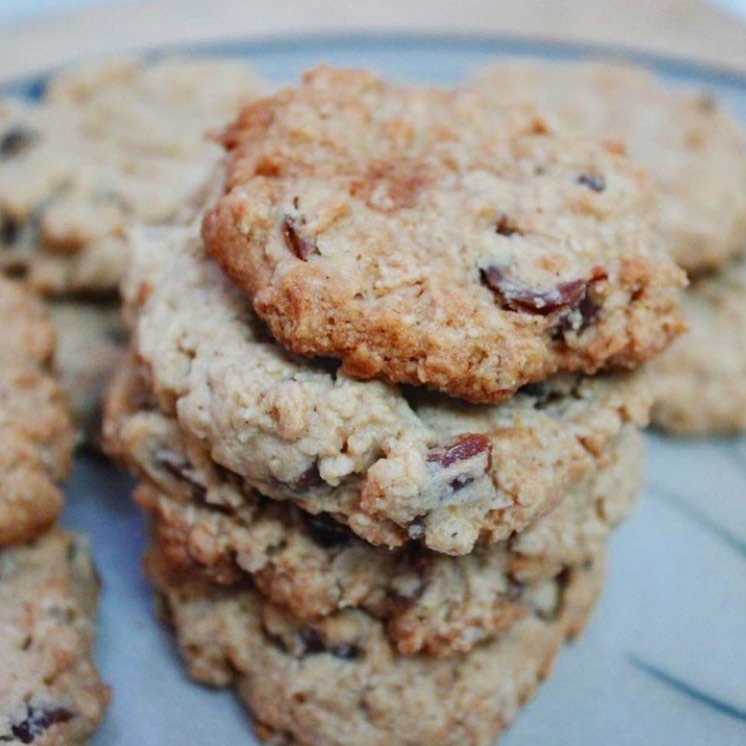 Salted Tahini Date Cookies